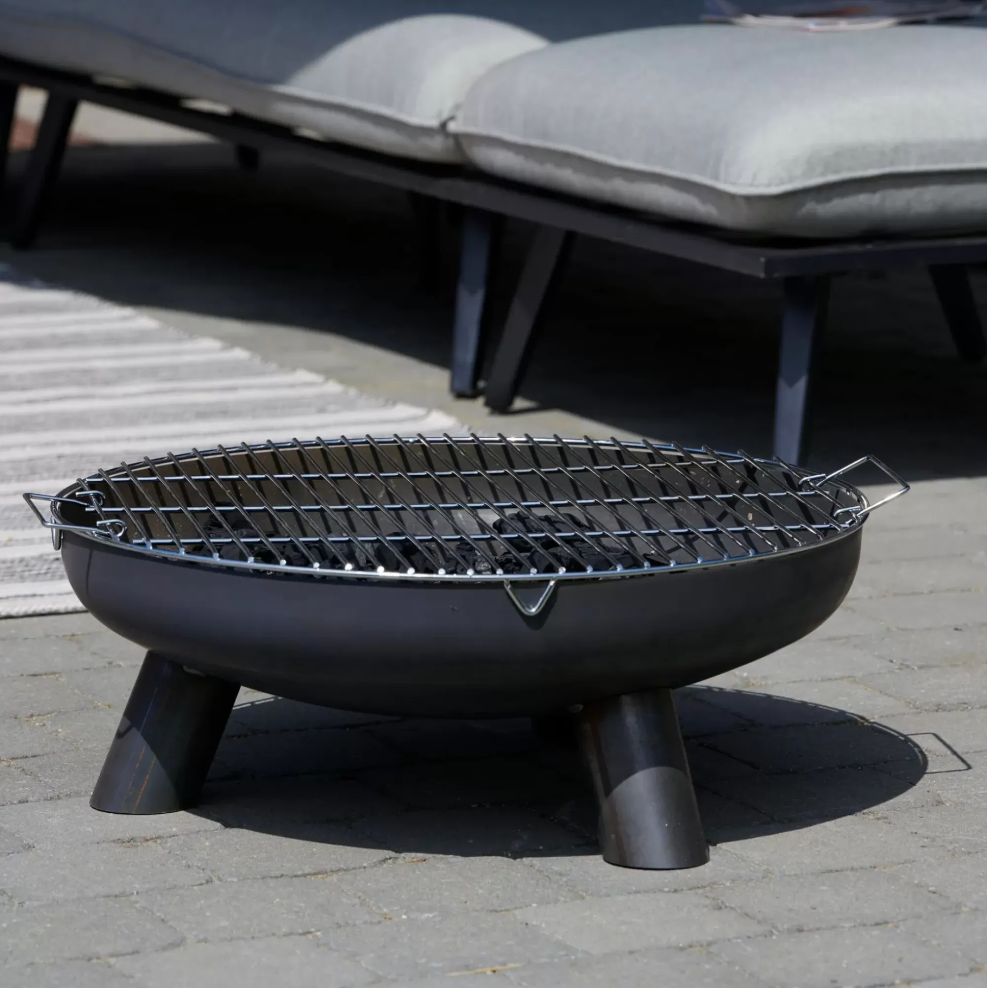 CASA Fuego Cuenco De Fuego Negro Fashion