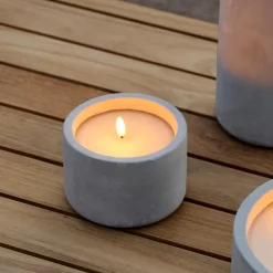 CASA Fuego Vela Led Solar Gris Claro Hot