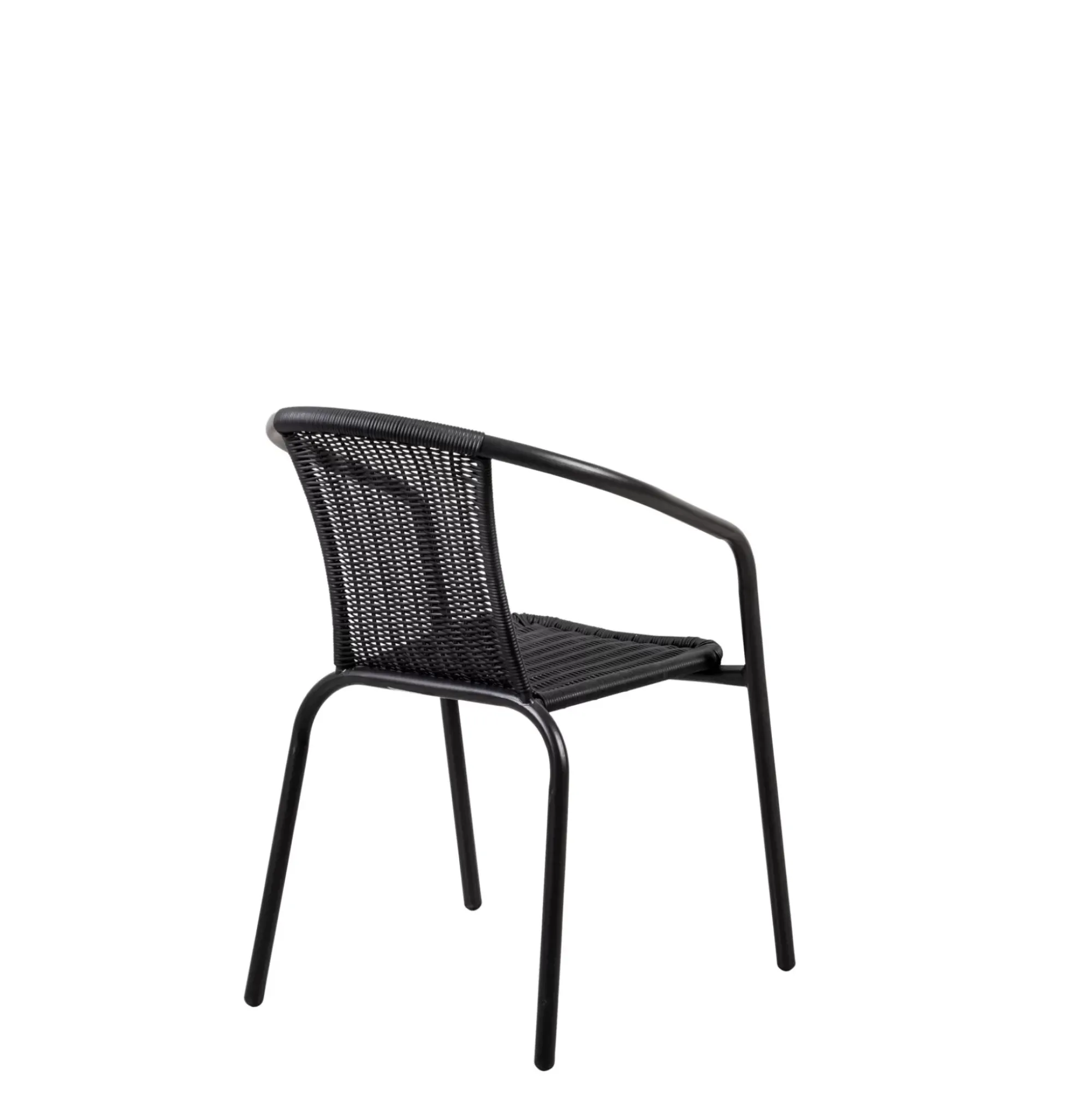 CASA Gerona Silla Apilable Negro Flash Sale