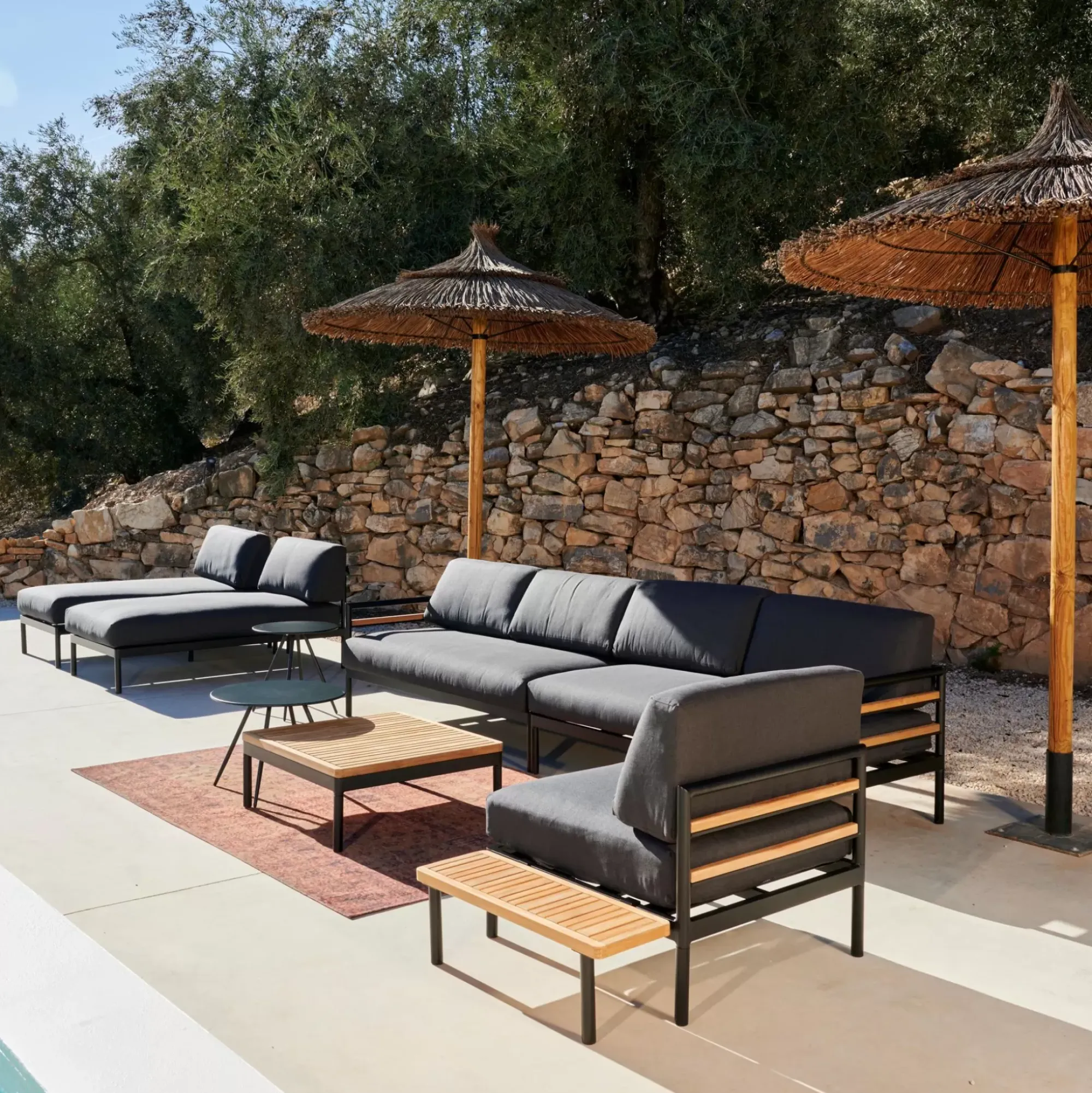 CASA Hanna Tumbona Lounge Negro Store