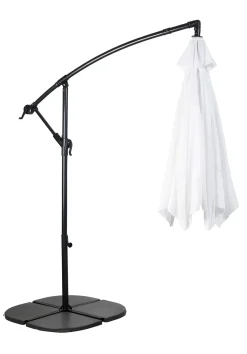 CASA Hawai Parasol Colgante Sin Pie Blanco New