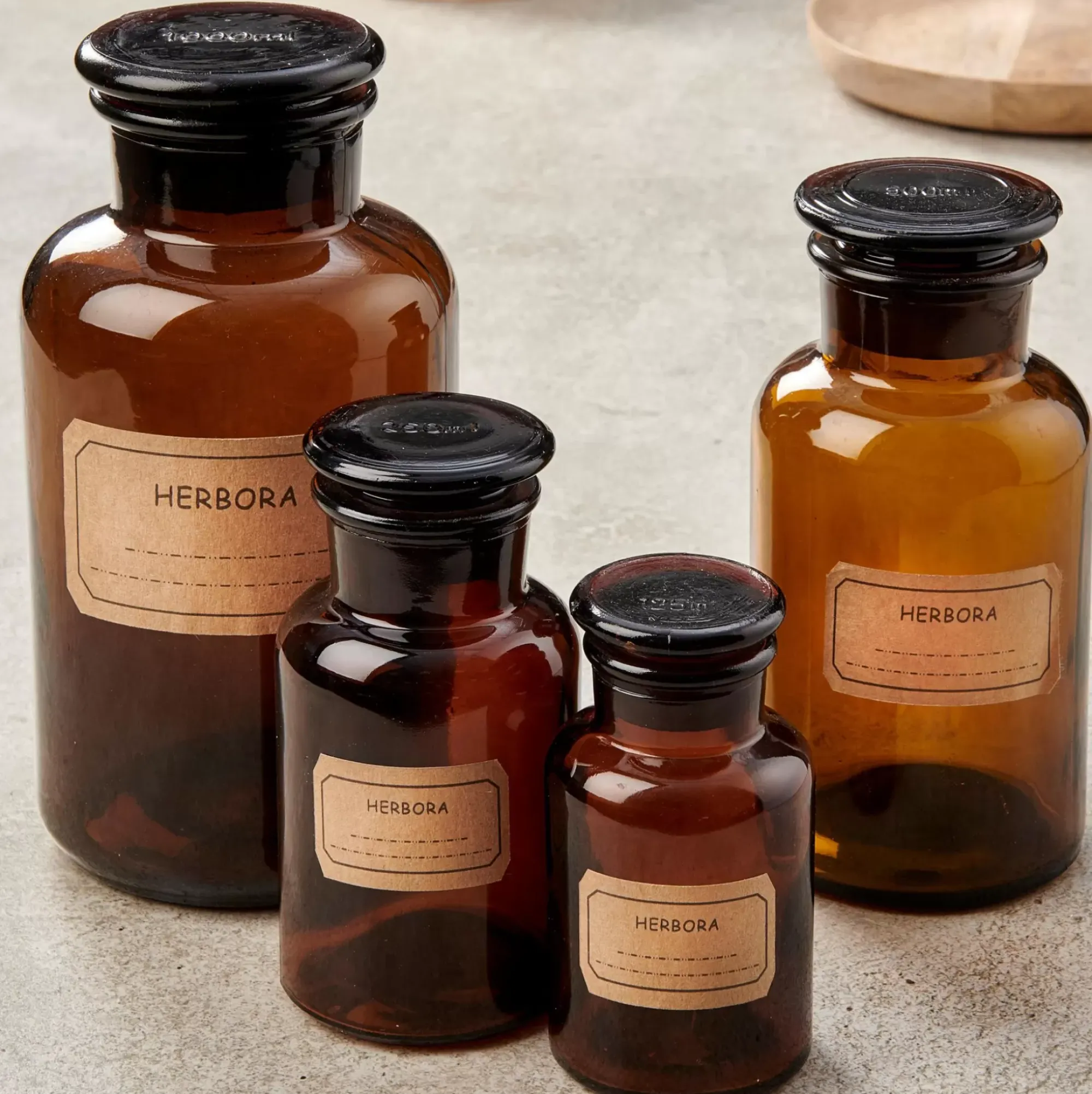 CASA Herbora Tarro De Cocina Marron Outlet