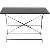 CASA Imperial Mesa Plegable Rectangular Negro Best Sale