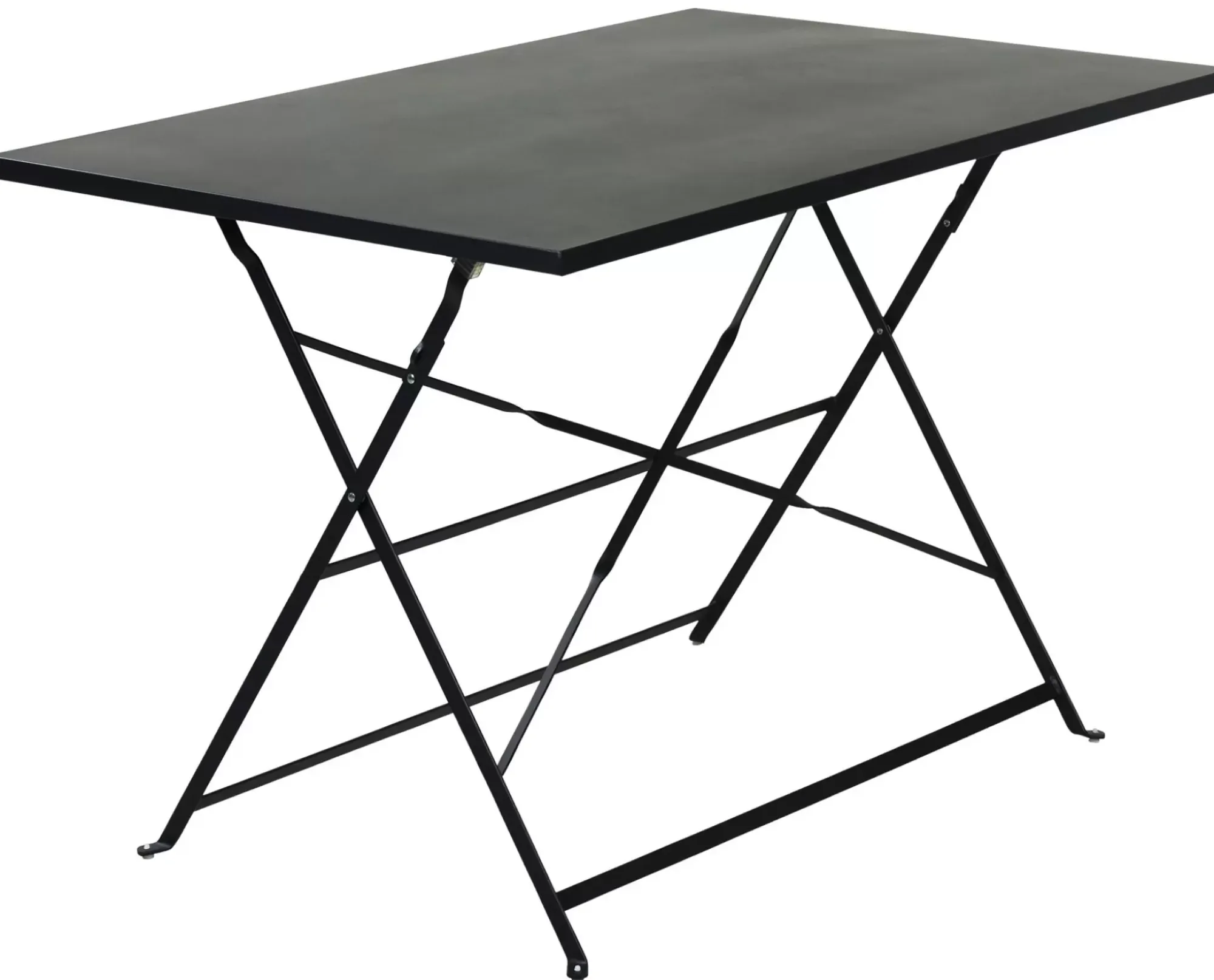CASA Imperial Mesa Plegable Rectangular Negro Best Sale