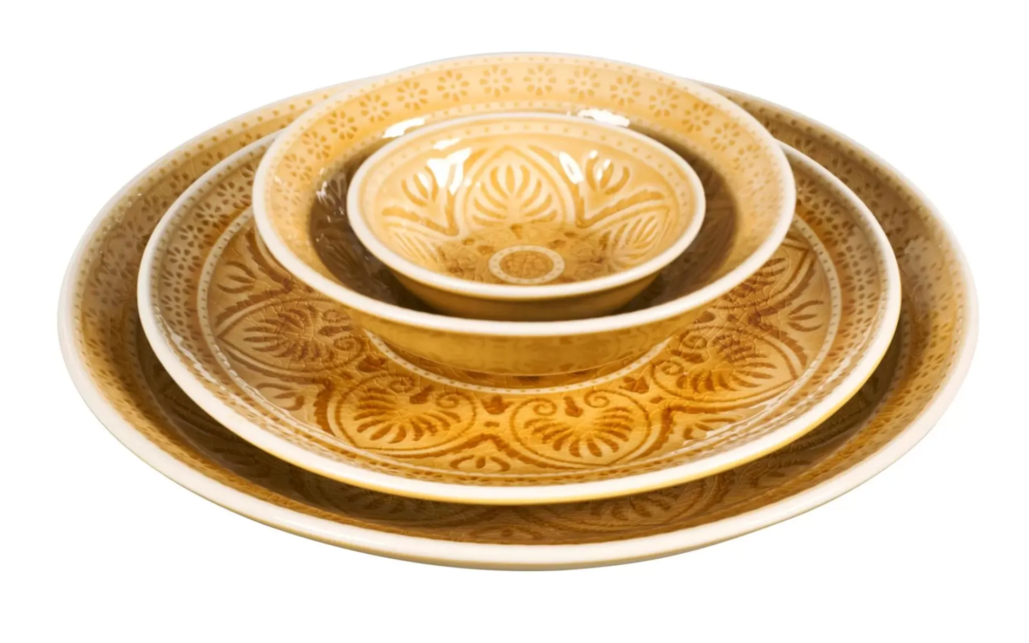 CASA Indo Plato Amarillo Flash Sale