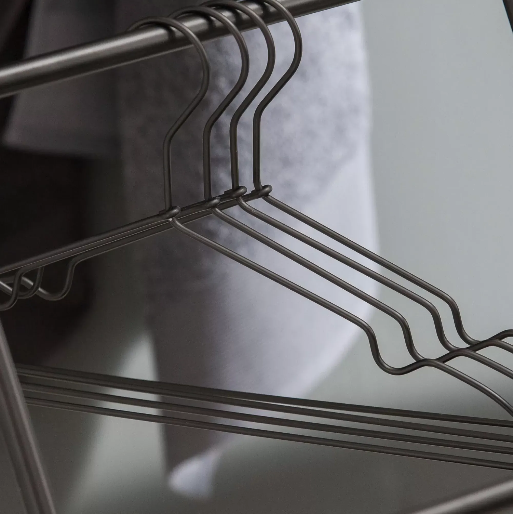 CASA Infinity Black Perchas Juego De 4 Negro Best Sale