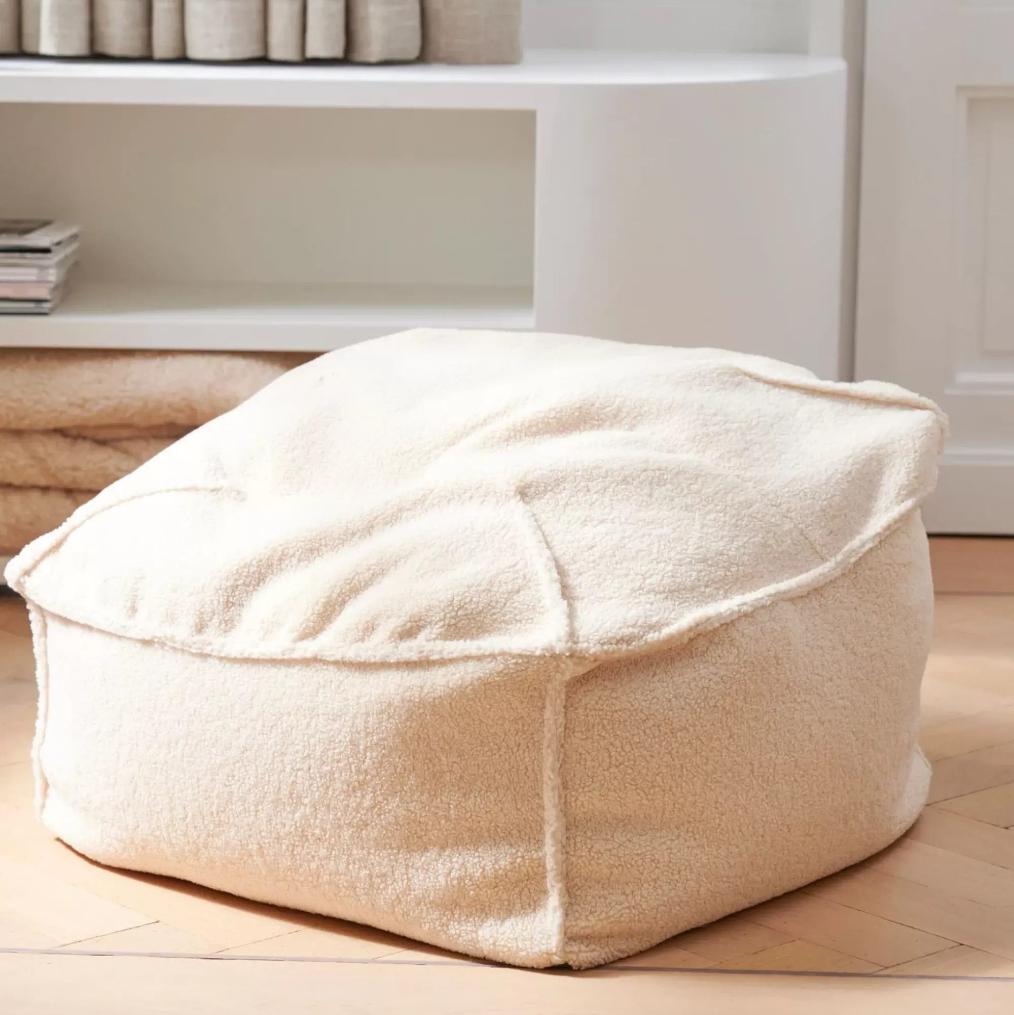 CASA Jacki Tejido Teddy Blanco Discount