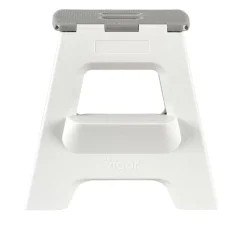 CASA Jasmin Taburete Plegable Deluxe Xl Gris Claro Hot