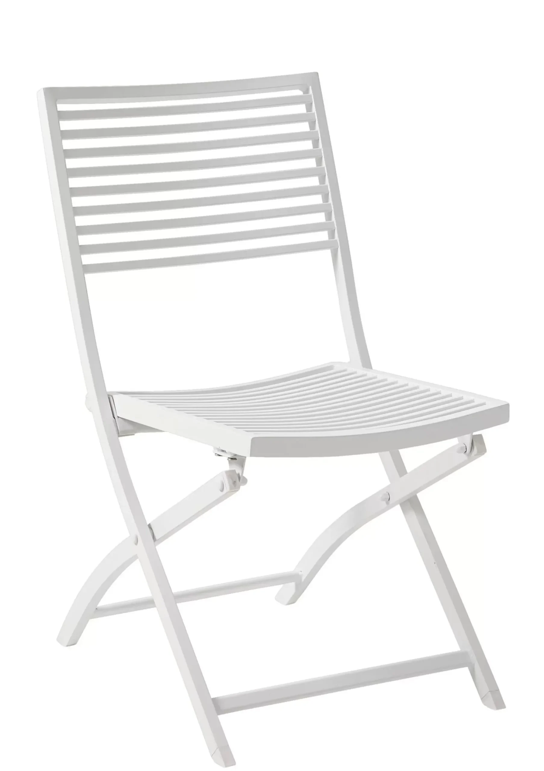 CASA Jesse Silla Plegable Blanco, Beis Discount