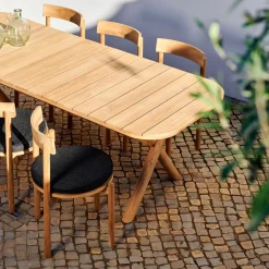 CASA Jules Conjunto De Jardín Con Cojines Negro Best