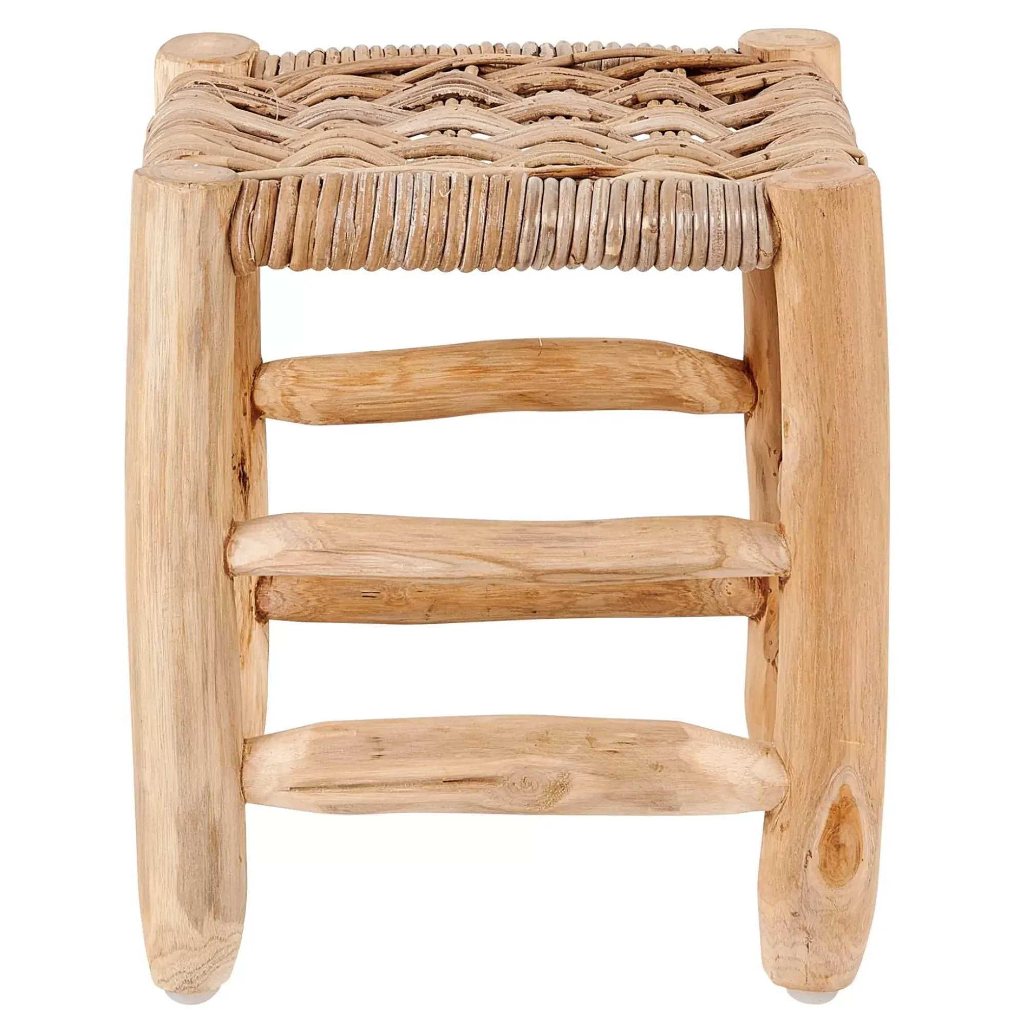 CASA Kanai Taburete 2 Tamanos Pequena Natural New