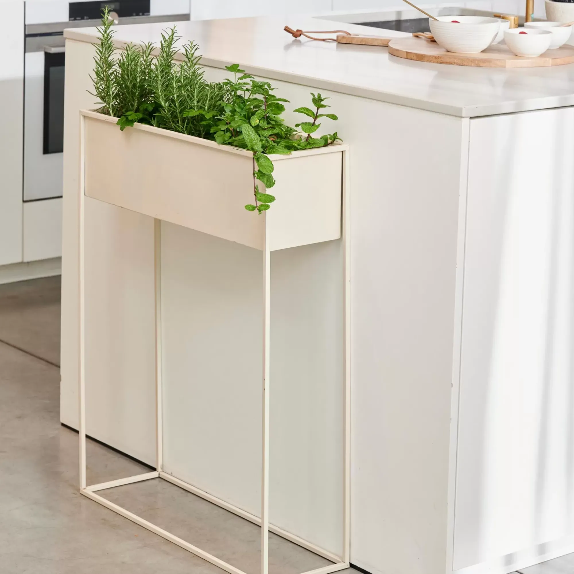 CASA Largo Macetero Crema Fashion