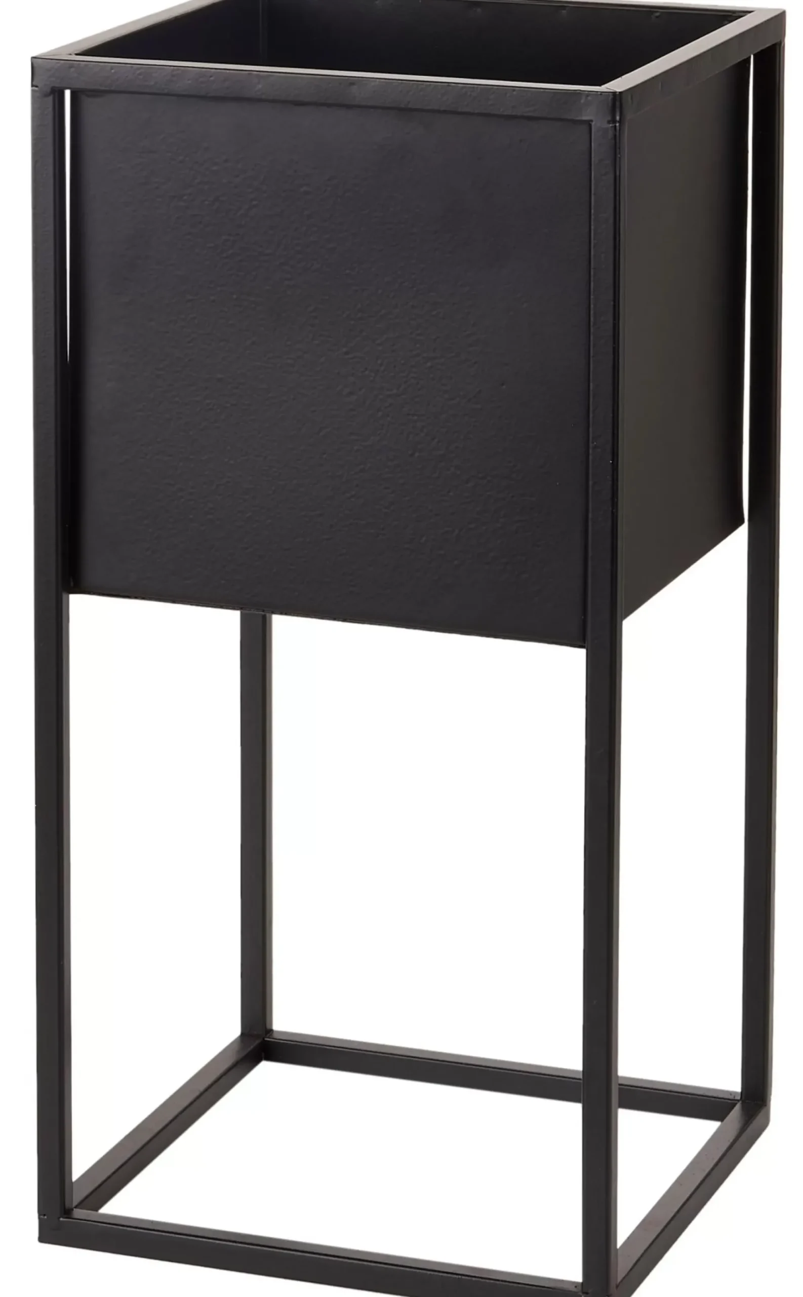 CASA Largo Macetero Negro Hot