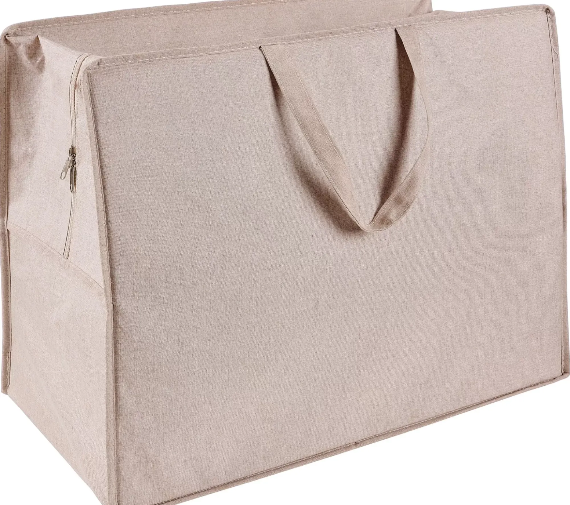 CASA Linolux Bolsa Almacenaje Xl Con Cremallera Beis Outlet