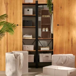 CASA Linolux Cesta Para Colada Beis New