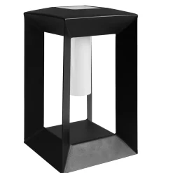 CASA Lore Lampara Solar Negro Fashion