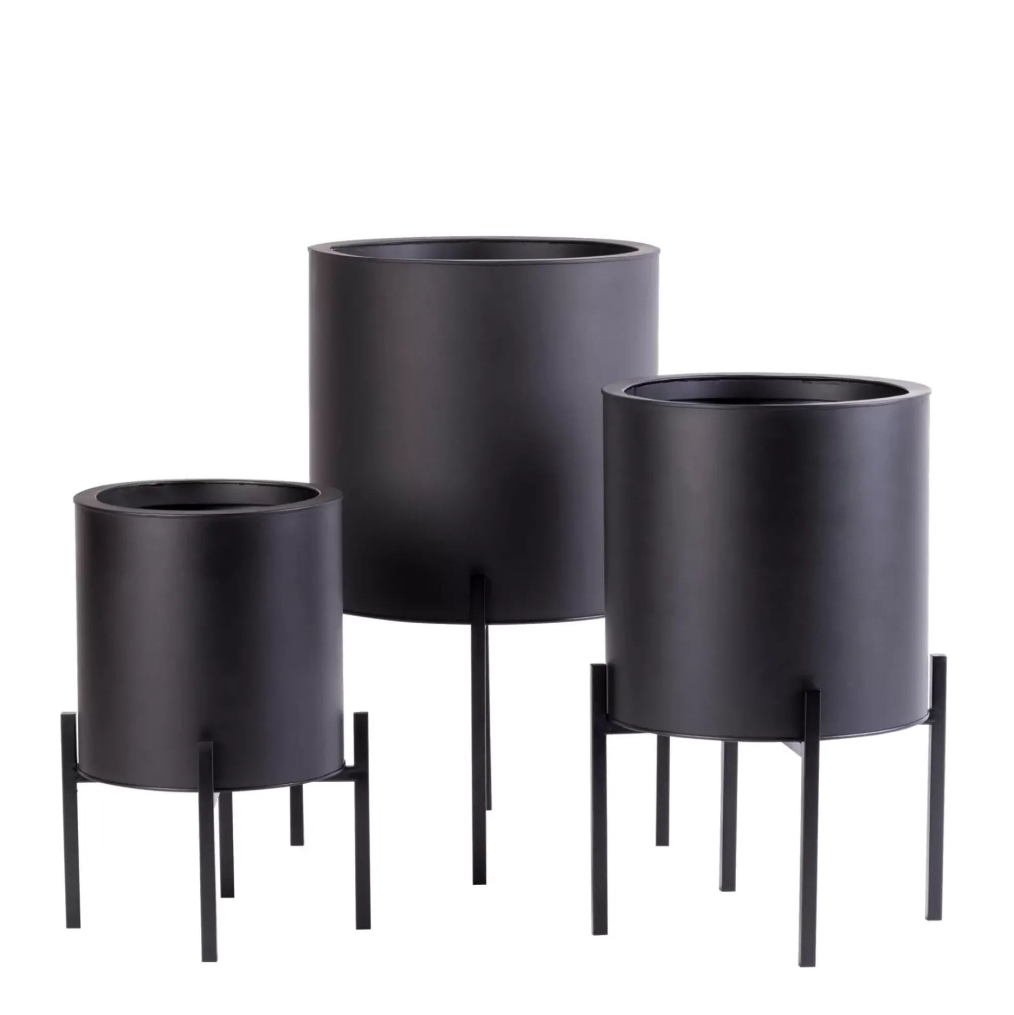 CASA Lounge Macetero Negro Best Sale