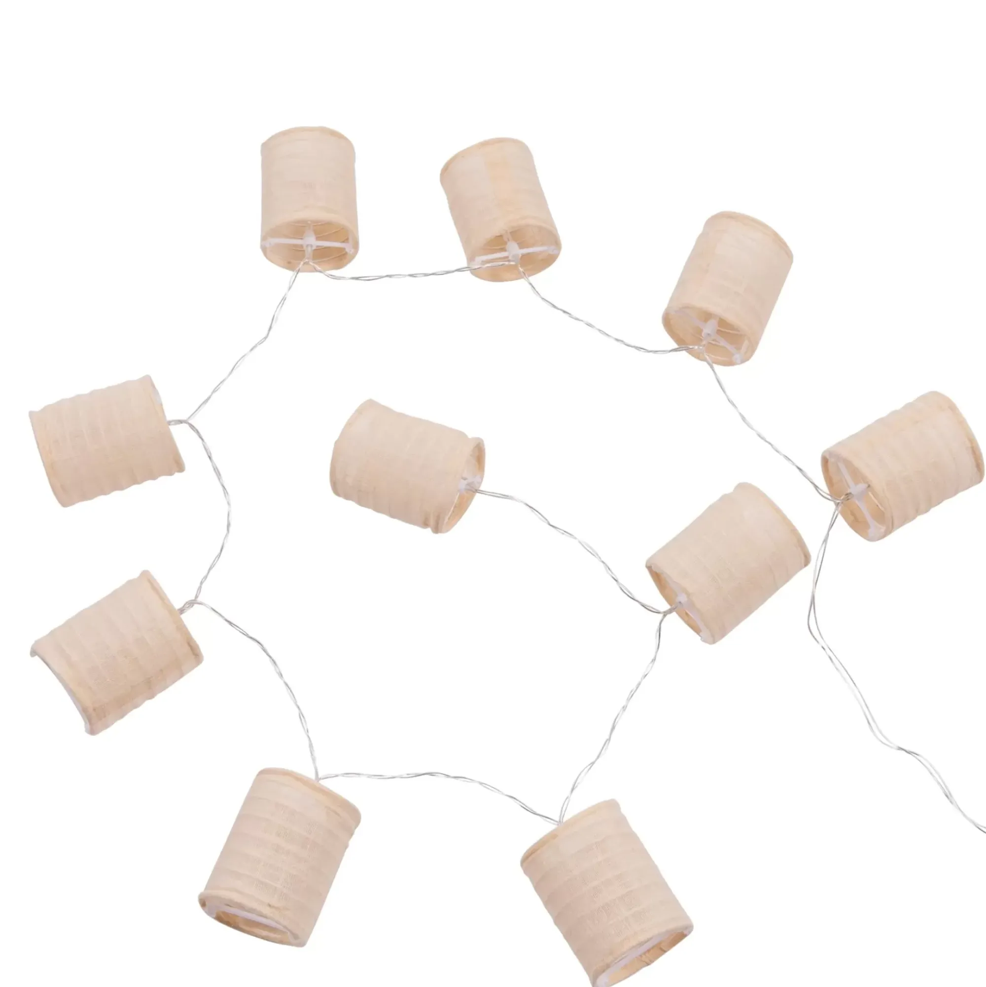 CASA Lynn Guirnalda Farolillo 10 Leds Beis Outlet