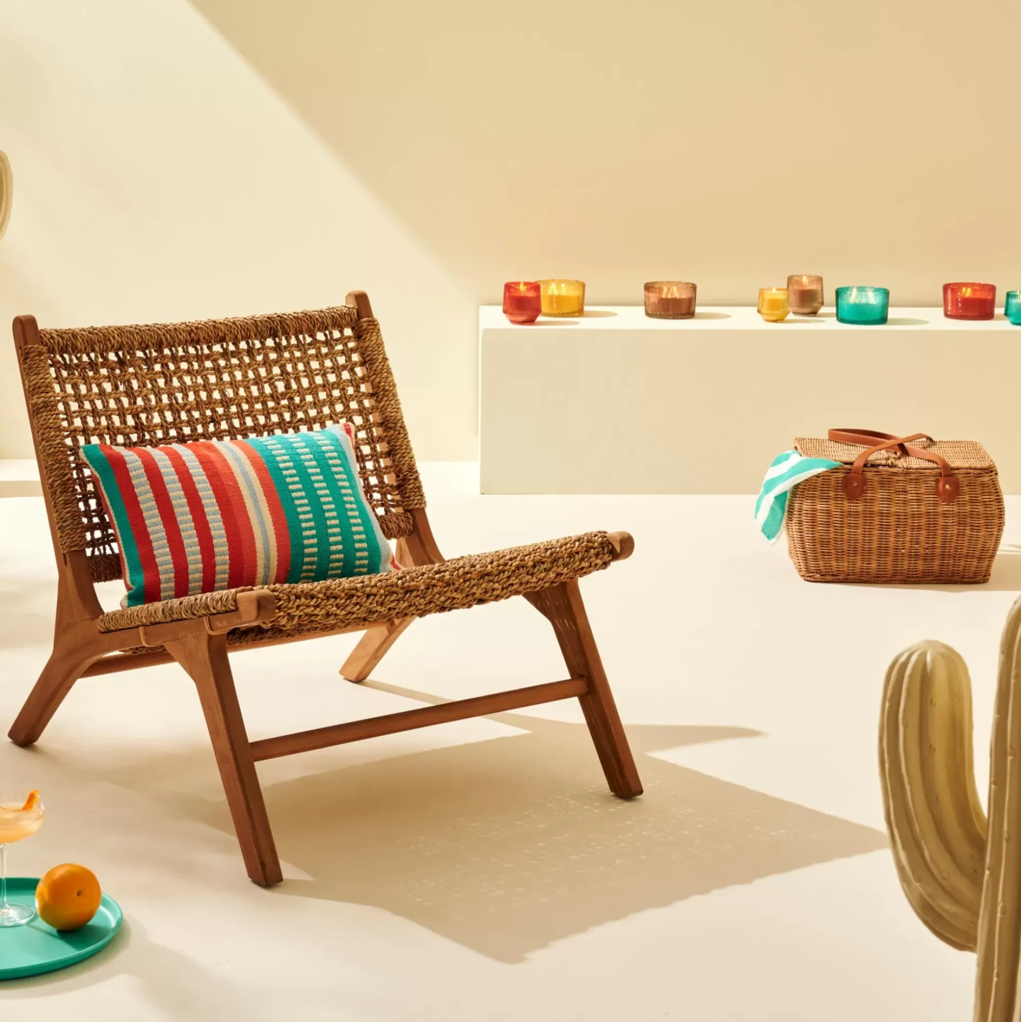 CASA Madura Silla Lounge Natural Cheap