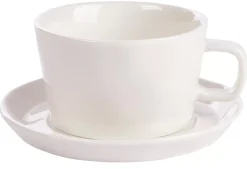 CASA Marea Taza Y Plato Blanco Sale