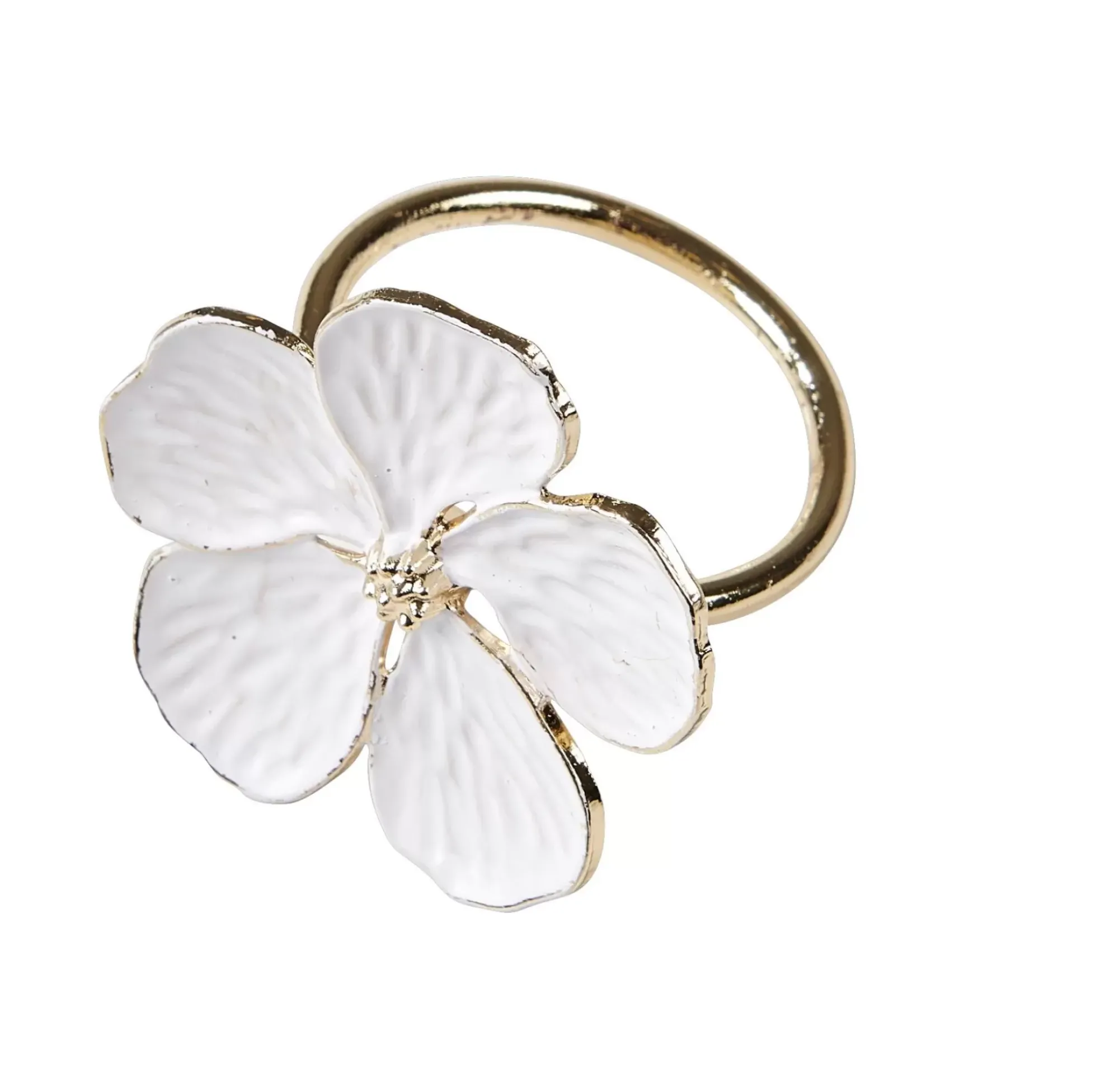 CASA Marguerite Anillo Servilleta Blanco Cheap