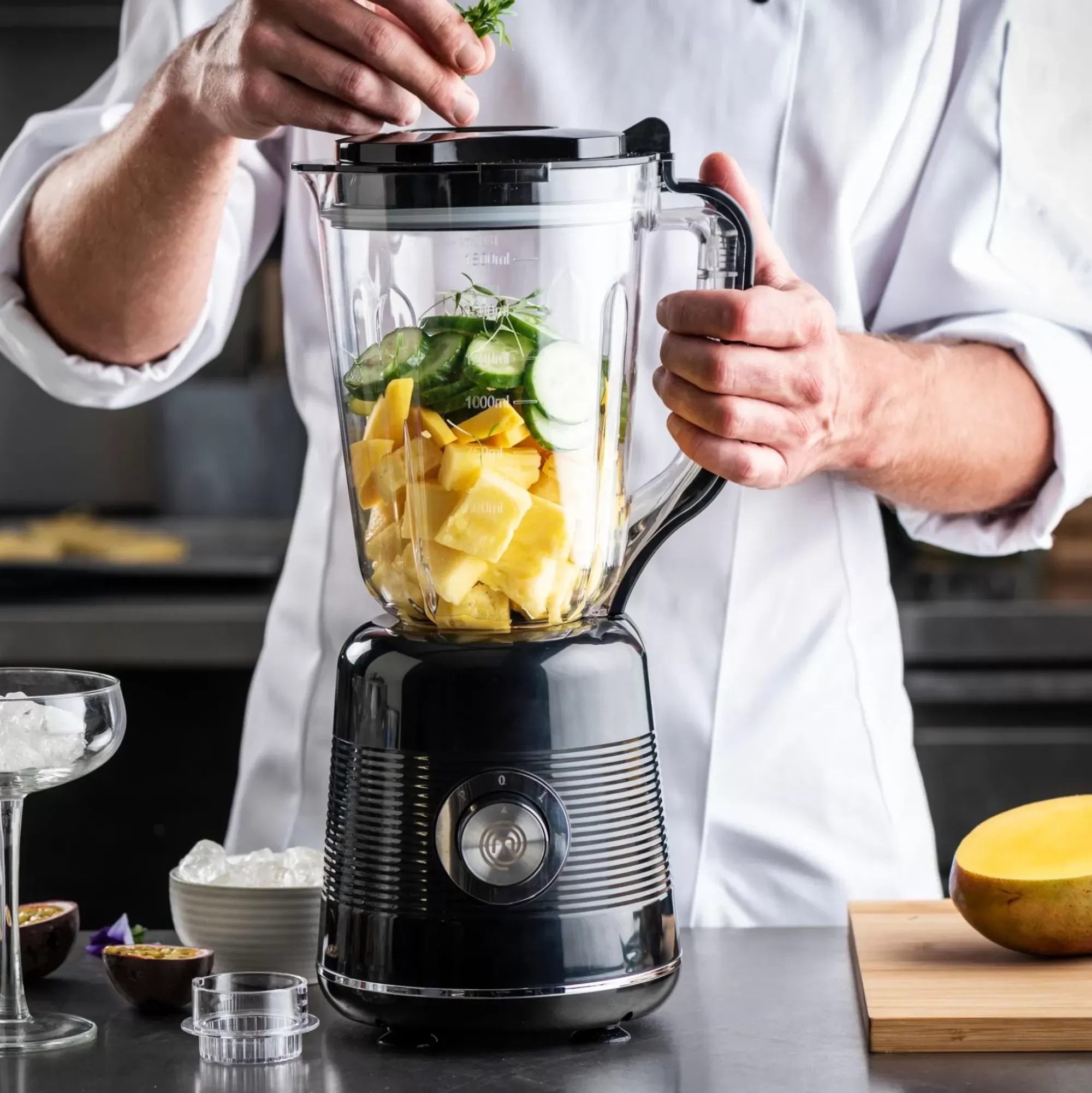 CASA Masterchef Licuadora Negro Hot