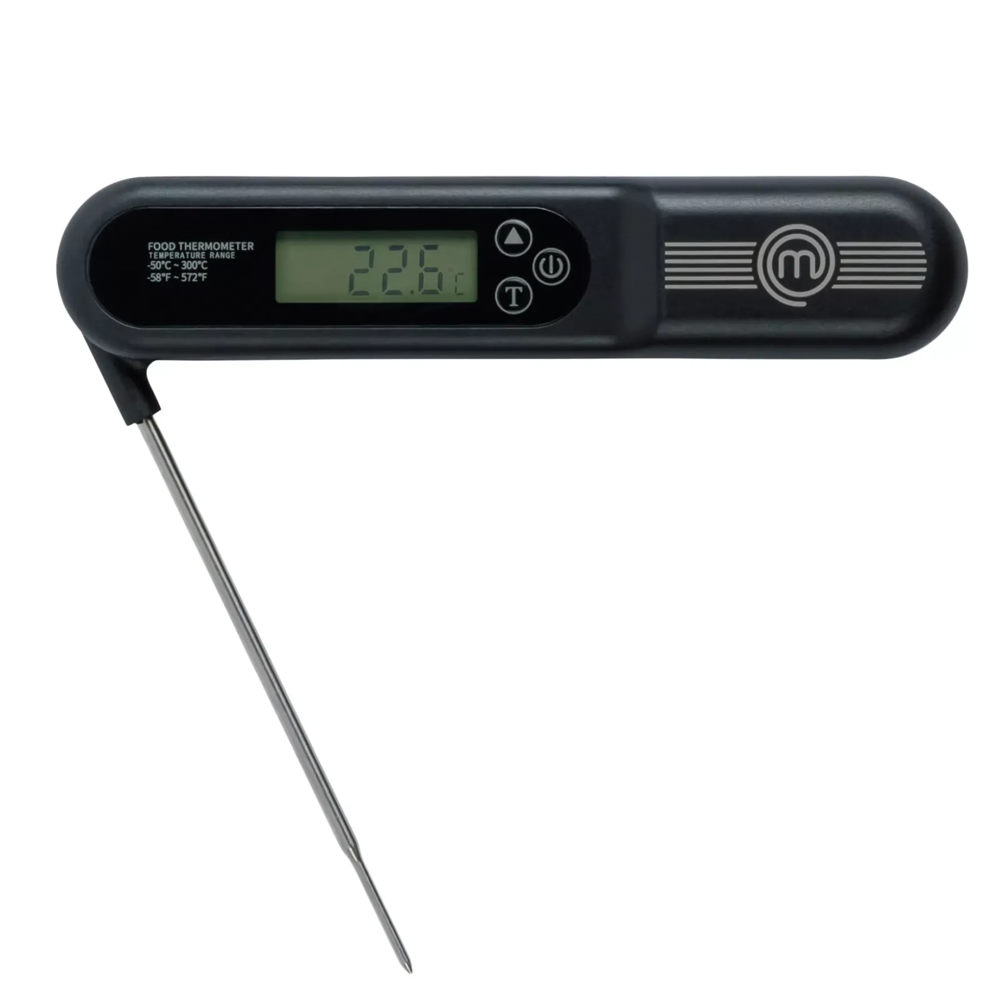 CASA Masterchef Termometro De Cocina Negro Cheap