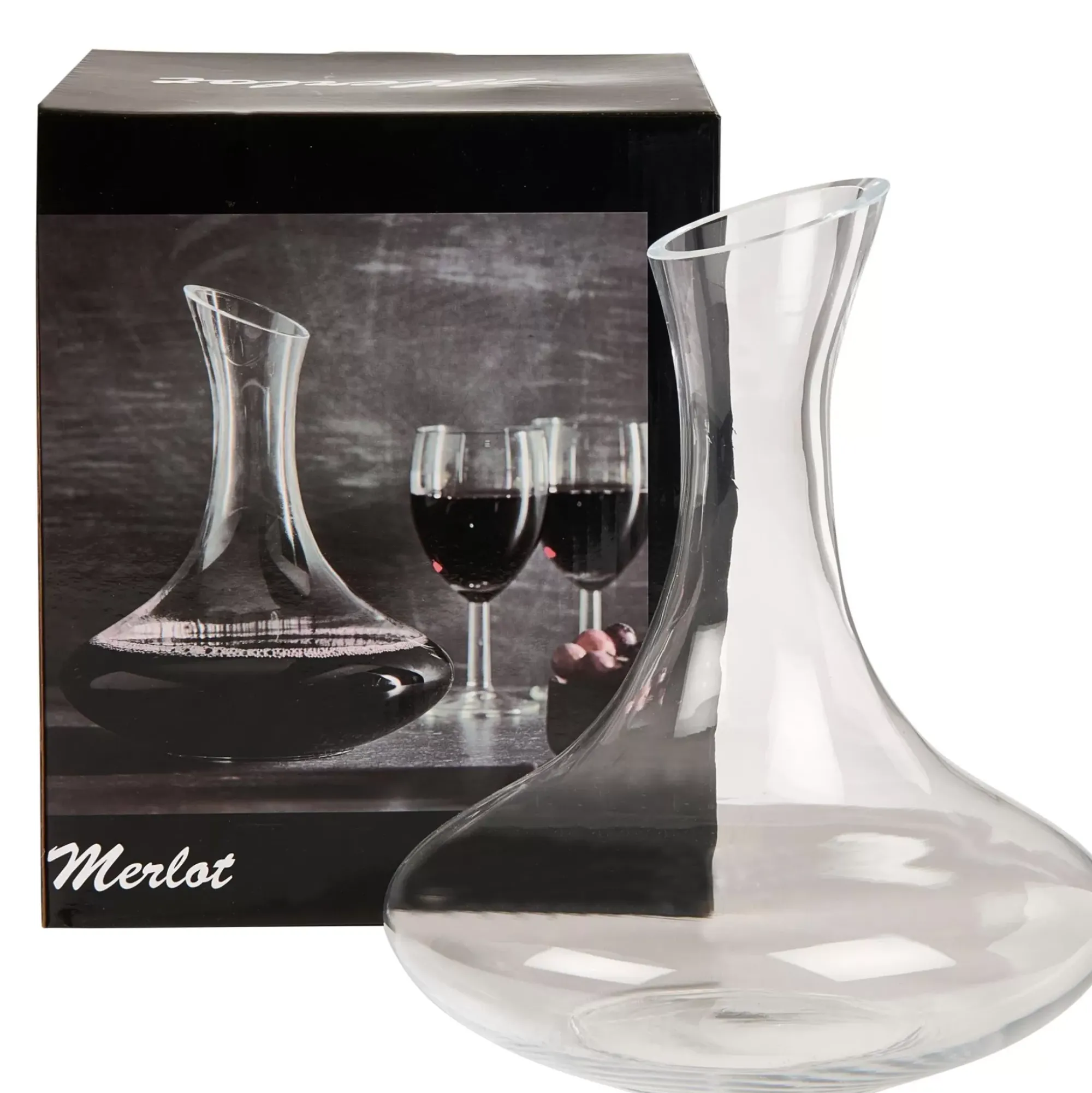 CASA Merlot Decantador Transparente Flash Sale