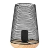 CASA Mesh Lampara De Mesa Negro Cheap