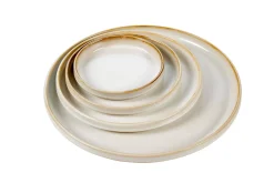 CASA Mineral Marble Plato Blanco Hot