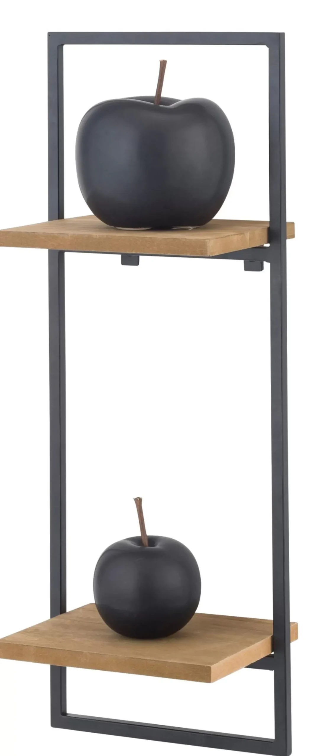 CASA Mix&Match Estanteria De Pared Negro, Natural Best Sale