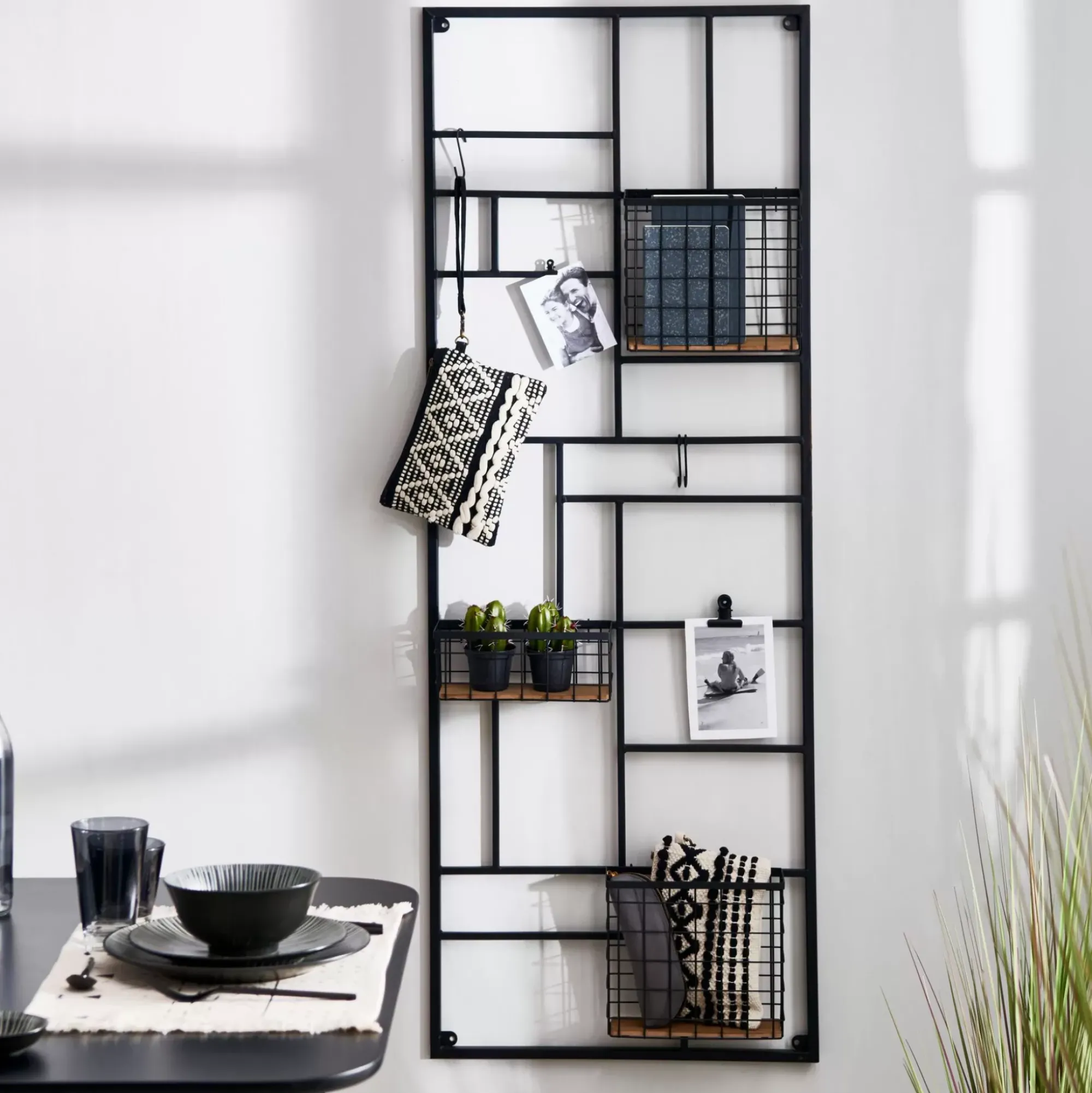 CASA Modular Estanteria De Pared Negro Online