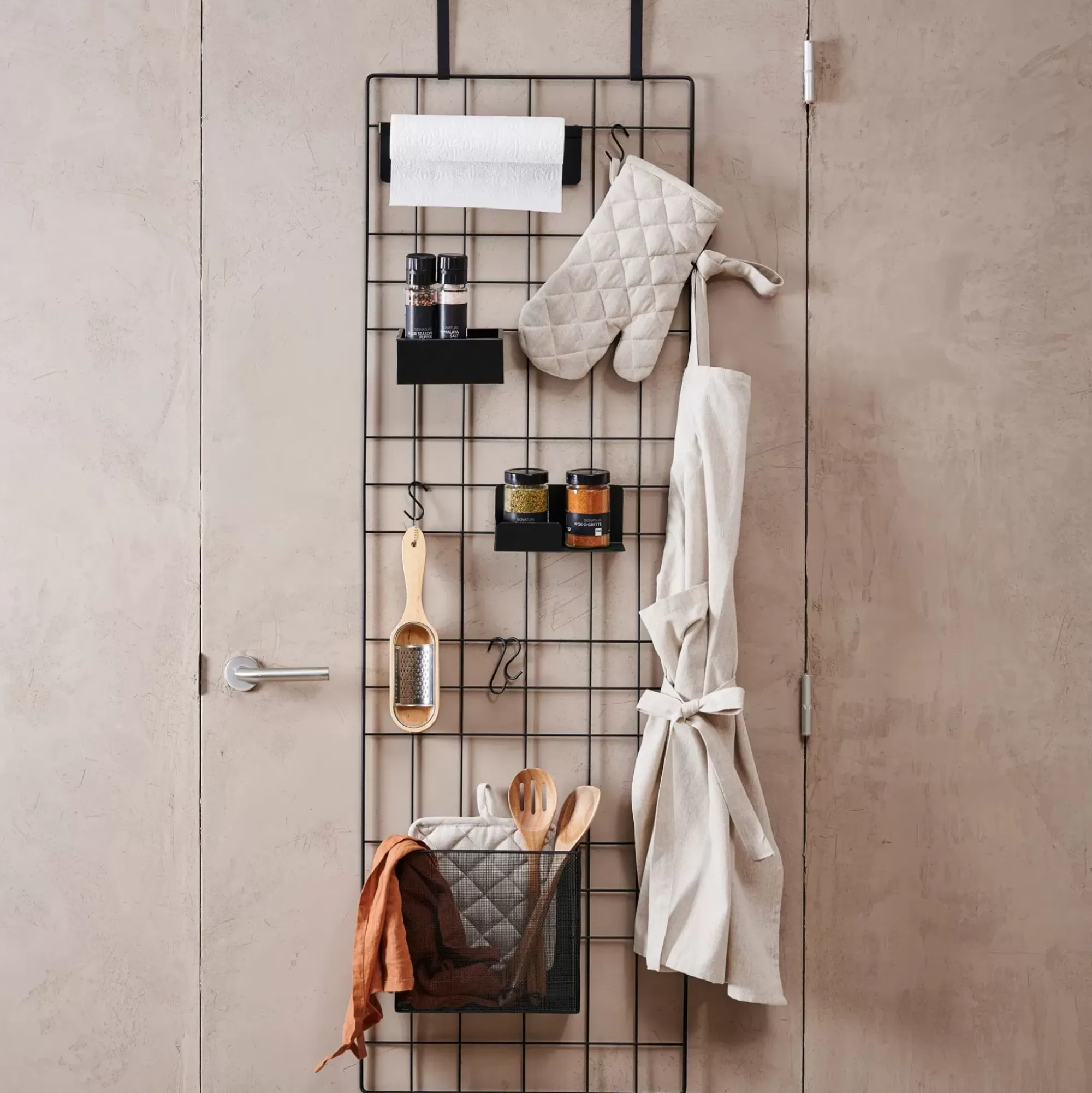 CASA Modular Organizador De Pared Negro Discount