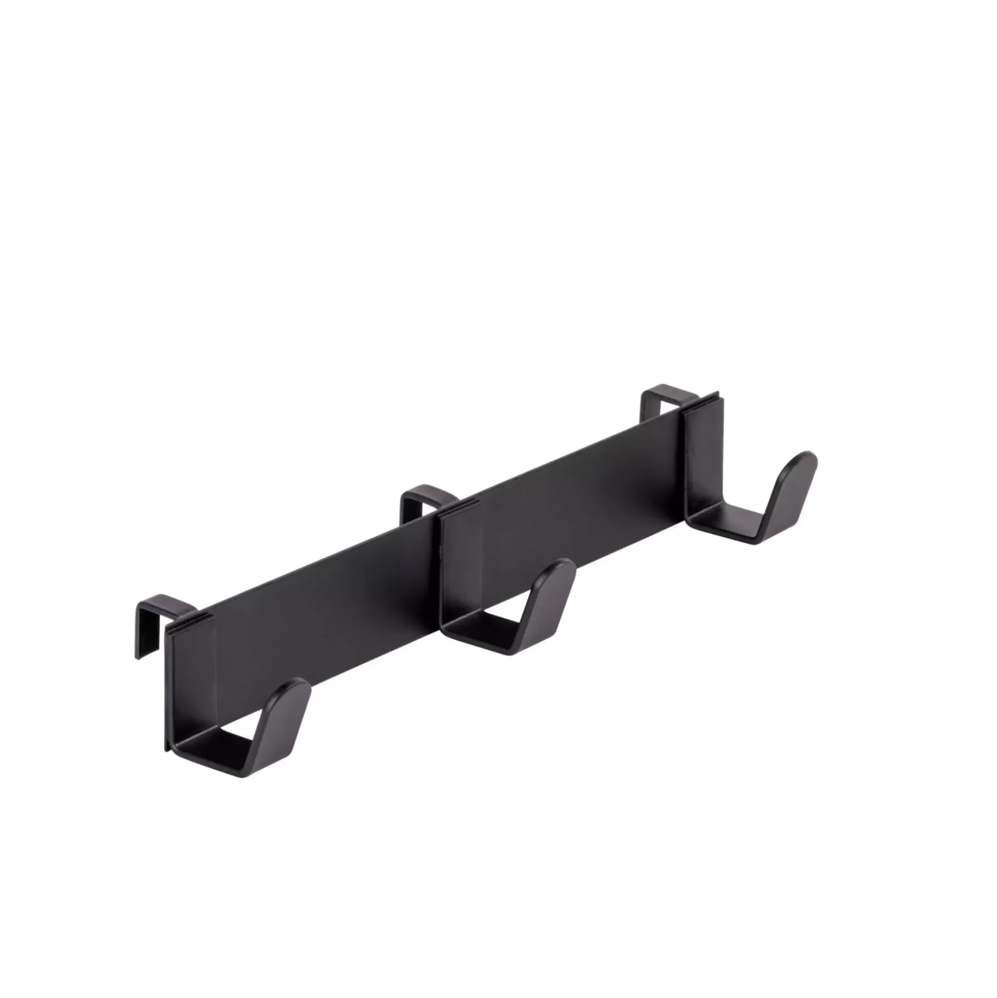 CASA Modular Perchero Con 3 Ganchos Negro Discount