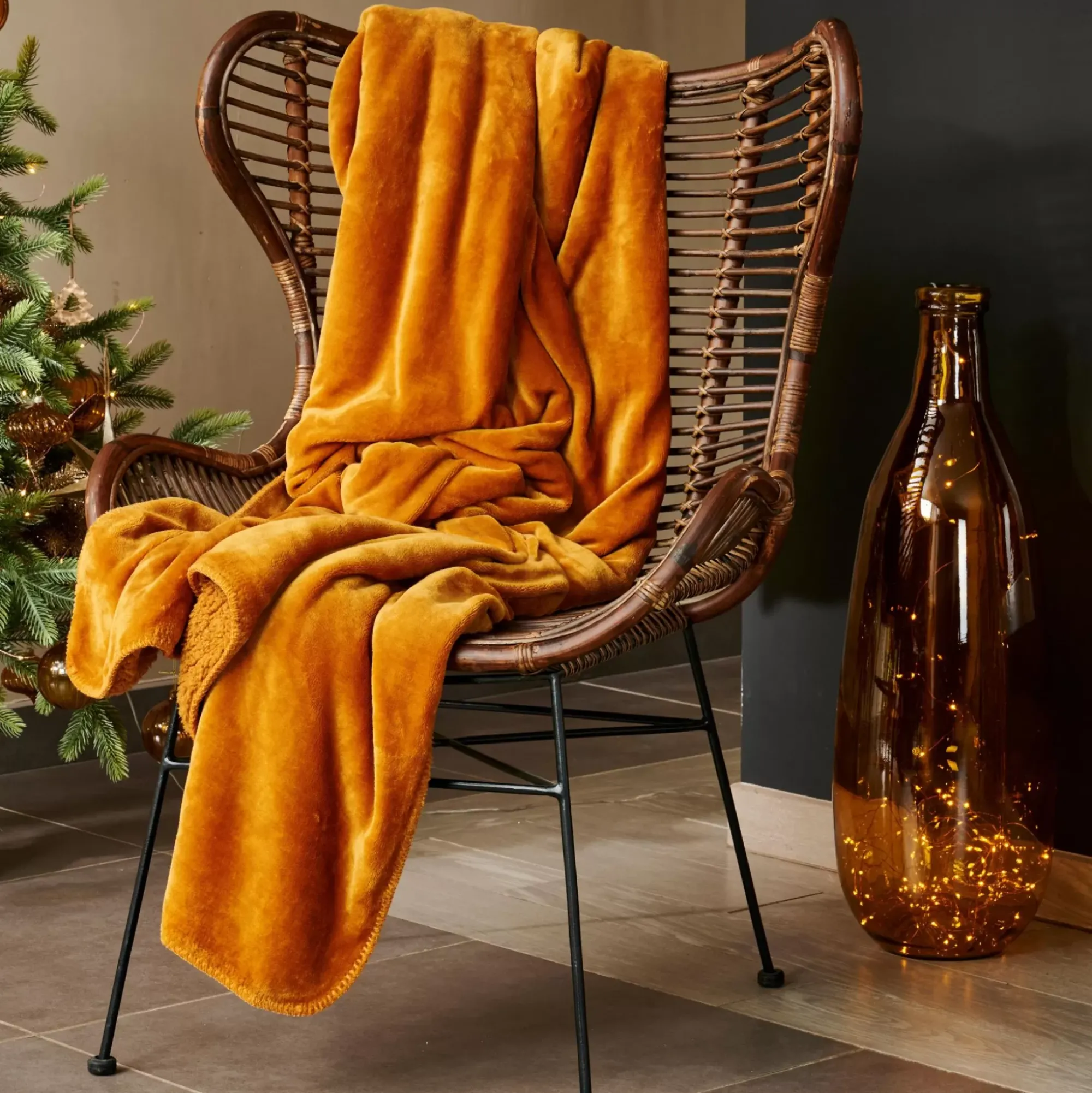 CASA Montana Florero Naranja Outlet