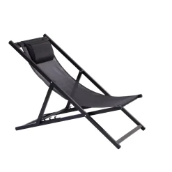 CASA Monterey Silla Plegable Negro Best Sale