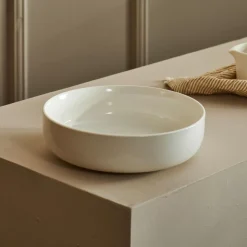 CASA Moon Plato Hondo Blanco Discount