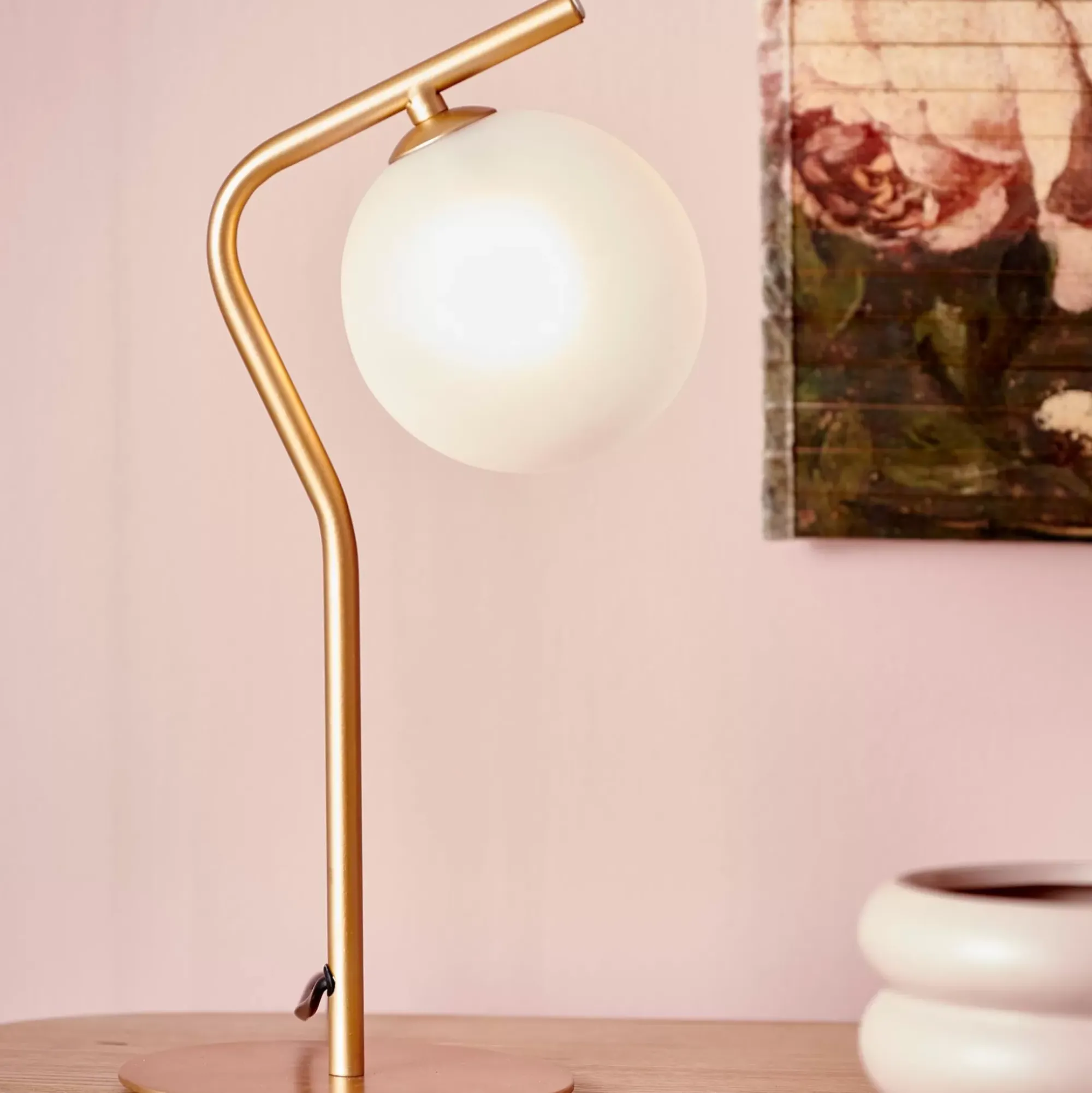 CASA Muno Lampara De Mesa Dorado Cheap