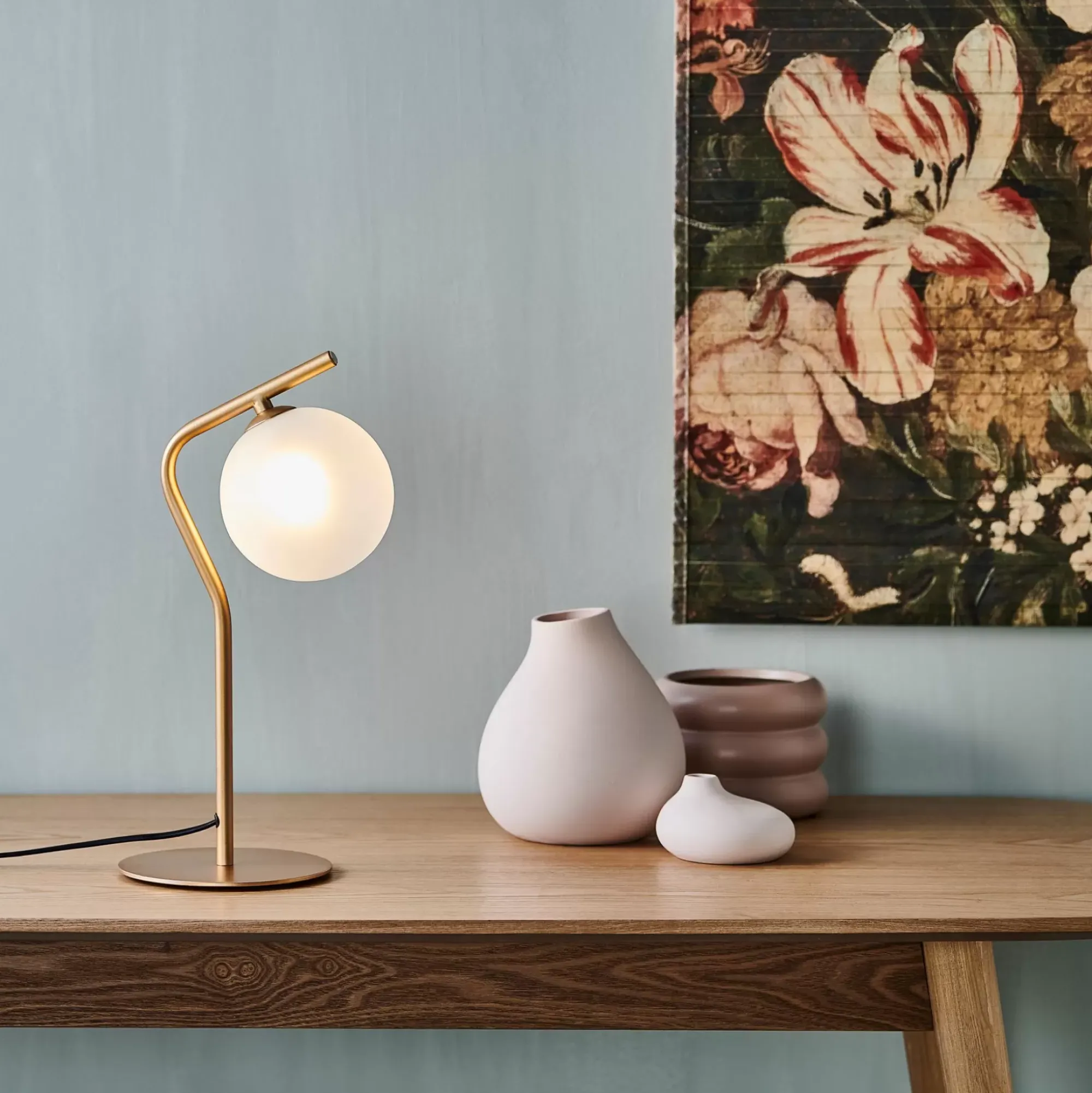 CASA Muno Lampara De Mesa Dorado Cheap