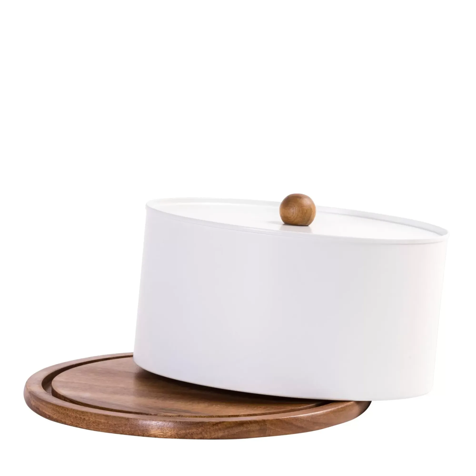 CASA Nagini Fiambrera Para Bizcocho Blanco, Natural Store