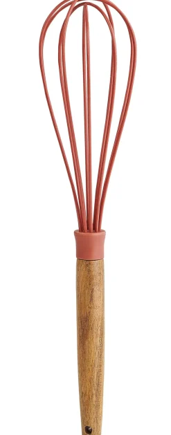 CASA Nara Batidor De Mano Natural, Terracota Fashion