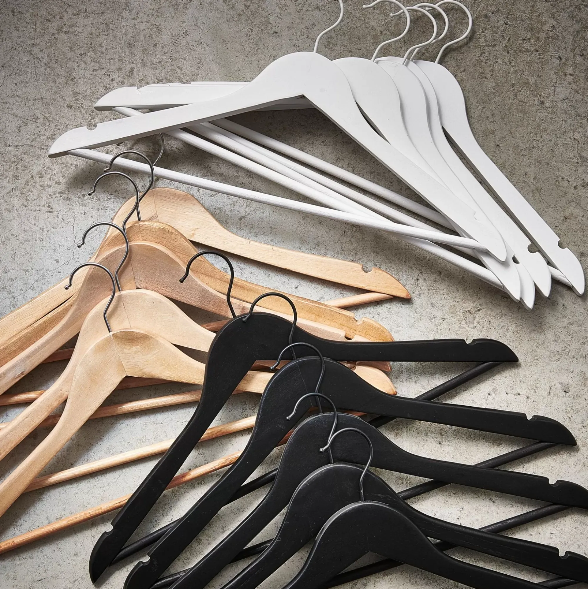 CASA New Wood Perchas Juego De 5 Natural Best Sale