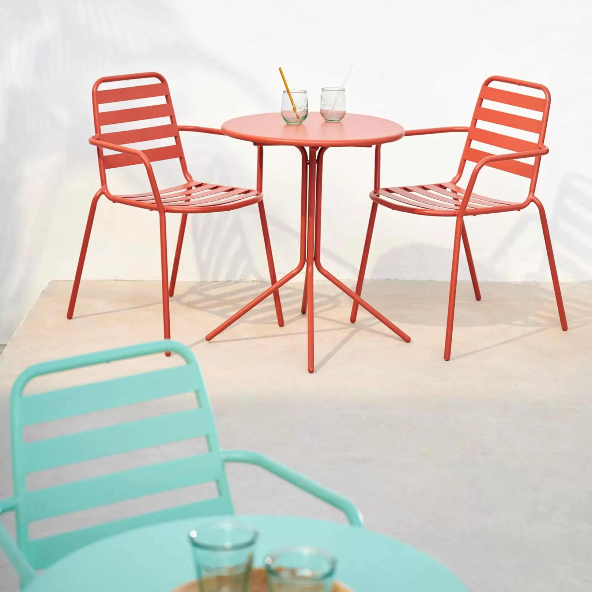 CASA Olav Mesa Bistro Terracota Flash Sale