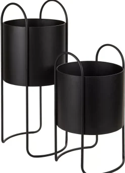 CASA Olga Macetero Negro Outlet