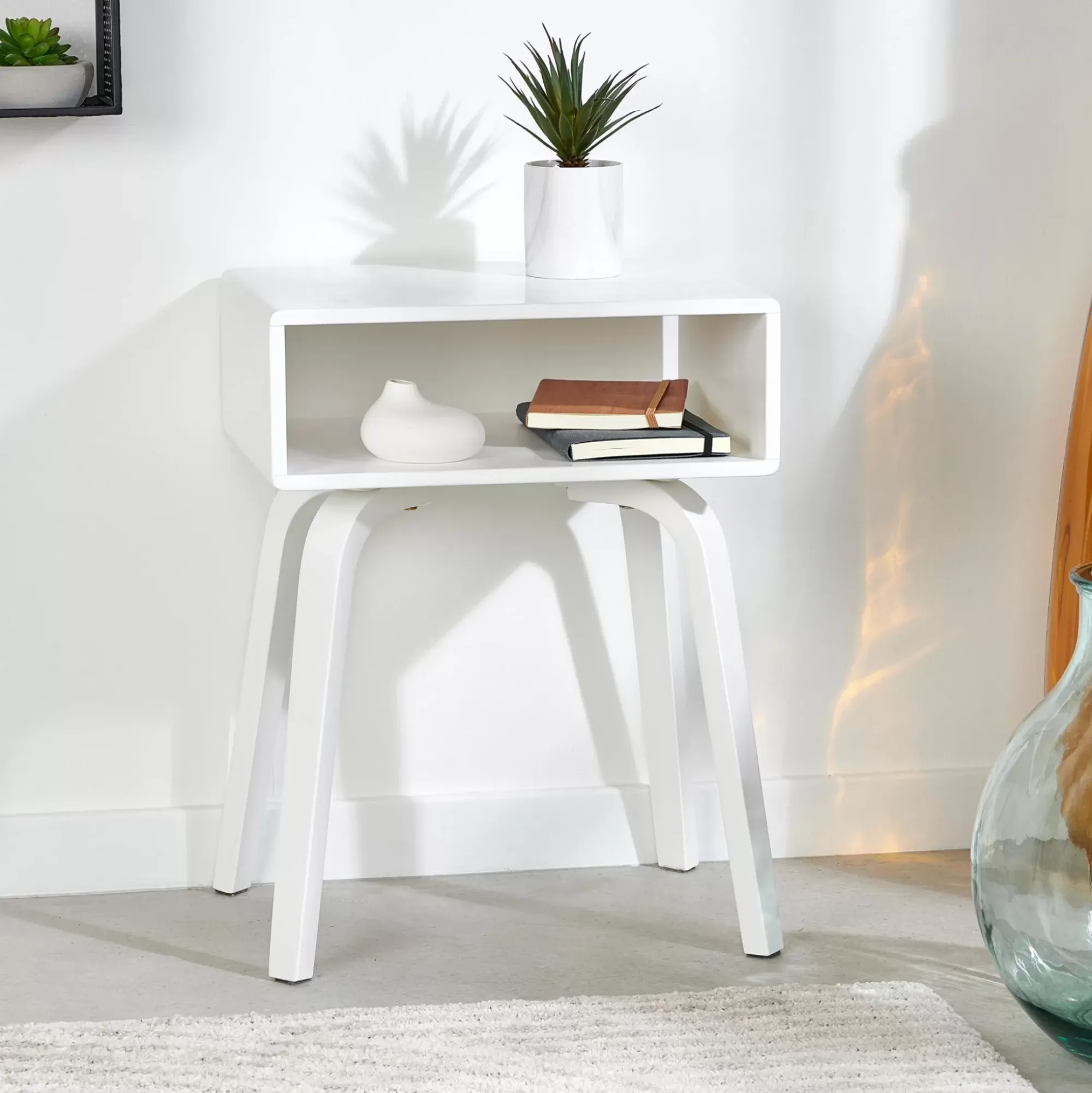 CASA Oli Mesilla De Noche Blanco Flash Sale