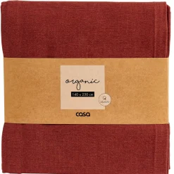 CASA Organic Mantel Rojo Discount