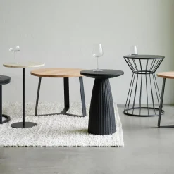 CASA Otis Mesa Auxiliar Negro Fashion