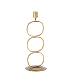 CASA Oval Portavelas Dorado Clearance