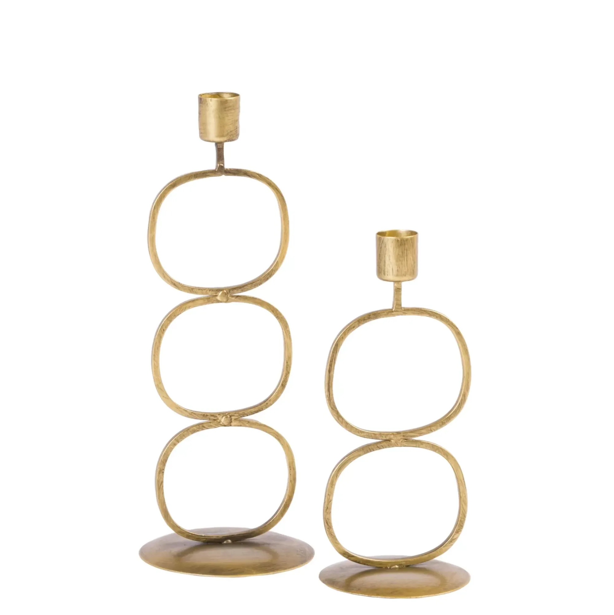 CASA Oval Portavelas Dorado Clearance