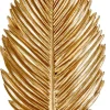 CASA Palm Hoja Decorativa Dorado Cheap